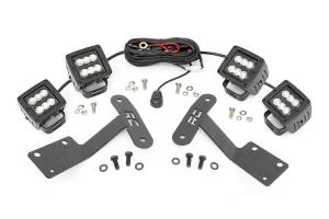 Rough Country LED Lower Windshield Ditch Kit  -  70836