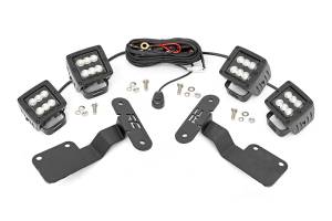 Rough Country LED Lower Windshield Ditch Kit  -  70869