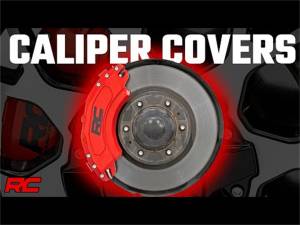 Brakes, Rotors & Pads - Brake Calipers & Related Components - Rough Country - Rough Country Brake Caliper Covers  -  71100A
