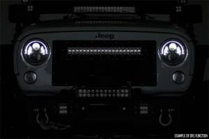 Rough Country - Rough Country Cree Black Series Curved LED Light Bar 50 in. w/Cool White DRL  -  72950BD - Image 5