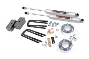 Rough Country Suspension Lift Kit w/Shocks 2.5 in. Lift Incl. Front Upper Strut Ext.  -  75030