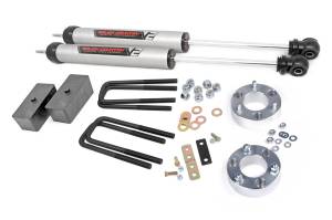 Rough Country Suspension Lift Kit w/Shocks 2.5 in. Lift w/V2Shocks  -  75070