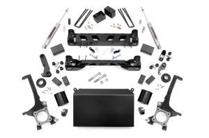 Rough Country Suspension Lift Kit w/Shocks 6 in. Lift Incl. Strut Spacers Rear N3 Shocks  -  75230