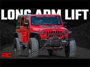 Rough Country - Rough Country Long Arm Suspension Lift Kit w/Shocks 4 in. 4 Door  -  78530A - Image 5