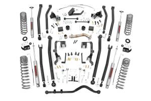 Rough Country Suspension Lift Kit 4 in. Lift Long Arm 4 Door  -  78630A