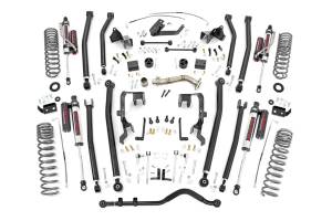 Rough Country - Rough Country Long Arm Suspension Lift Kit w/Shocks 4 in. Lift Vertex Reservoir Shocks  -  78650A - Image 1