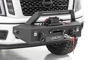 Rough Country Winch Mount System 20 in. 1/4 in. Steel Includes Installation Instructions  -  82000