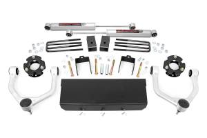 Rough Country Suspension Lift Kit 3 in. Lift Incl. Front Upper Control Arms  -  83630