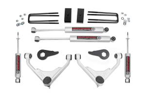 Rough Country Suspension Lift Kit w/Shocks 3 in. Lift  -  8596N2