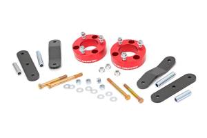 Rough Country Suspension Lift Kit 2.5 in. Easy Bolt-On Installation Anodized Red  -  867RED