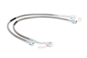 Rough Country Stainless Steel Brake Lines Front For Models w/5-7.5 in. Lift  -  89370