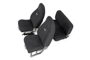 Interior - Seat Covers - Rough Country - Rough Country Seat Cover Set  -  91008