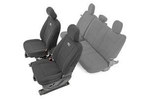 Interior - Seat Covers - Rough Country - Rough Country Seat Cover Set  -  91016