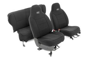 Interior - Seat Covers - Rough Country - Rough Country Seat Cover Set  -  91021A