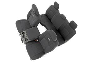 Interior - Seat Covers - Rough Country - Rough Country Seat Cover Set  -  91043