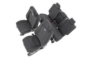 Interior - Seat Covers - Rough Country - Rough Country Seat Cover Set  -  91046