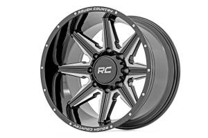 Rough Country - Rough Country One-Piece Series 91 Wheel 20x12 [8x6.5] 3600 lbs. Load Capacity  -  91201210M - Image 3