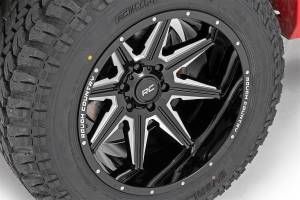 Rough Country - Rough Country One-Piece Series 91 Wheel 22x12 [8x6.5] 3600 lbs. Load Capacity  -  91221210M - Image 5