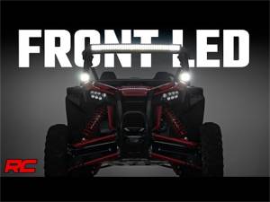 Rough Country - Rough Country Chrome Series LED Kit 40 in. Front 36000 Lumens IP67 Waterproof 488 Watts Honda Talon  -  92045 - Image 4
