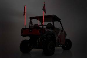 Rough Country - Rough Country LED Wireless Remote Control Multi-Function Whip Lights  -  93004 - Image 3
