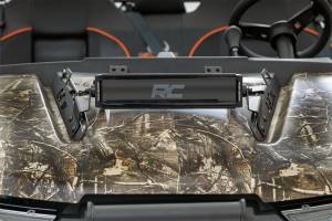 Rough Country - Rough Country LED Light Kit 12 in. Hood Mount Single Row For Models 2018-2022 Intimidator GC1K 4WD  -  95007 - Image 5