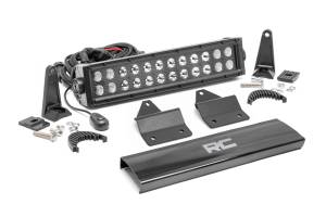 Rough Country LED Light Kit 12 in. Hood Mount Dual Row For Models 2018-2022 Intimidator GC1K 4WD  -  95009