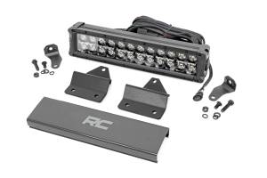 Rough Country LED Light Kit 12 in. w/DRL LED Hood Mount Dual Row For Models 2018-2022 Intimidator GC1K 4WD  -  95010