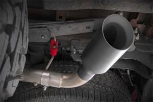 Rough Country - Rough Country Performance Exhaust System Dual Outlet Polished Stainless Steel w/Black Tips  -  96007 - Image 4