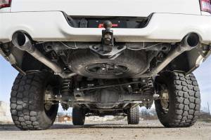 Rough Country - Rough Country Exhaust System Dual Cat-Back Black Tips Stainless Includes Installation Instructions  -  96009 - Image 3
