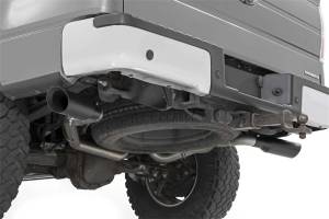 Rough Country - Rough Country Exhaust System Dual Cat-Back Black Tips Stainless Includes Installation Instructions  -  96010 - Image 4