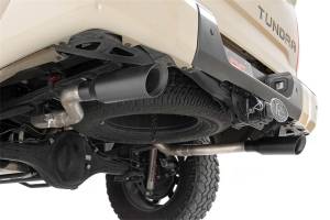 Rough Country - Rough Country Exhaust System Dual Cat-Back Black Tips Stainless Includes Installation Instructions  -  96012 - Image 3