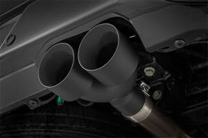 Rough Country - Rough Country Exhaust System Dual Cat-Back w/Black Tips  -  96014 - Image 3