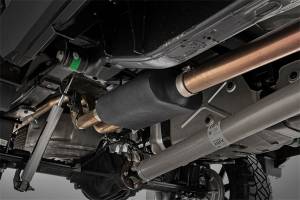 Rough Country - Rough Country Exhaust System Dual Cat-Back w/Black Tips  -  96014 - Image 4