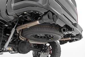 Rough Country - Rough Country Exhaust System Dual Cat-Back w/Black Tips  -  96014 - Image 5