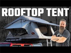 Rough Country - Rough Country Roof Top Tent Rack Mount 12 V w/Ladder Extension And LED Light Kit  -  99049 - Image 3