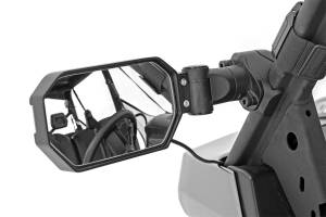 Rough Country - Rough Country UTV Side Mirrors Aluminum w/Pro-Fit Cage  -  99201 - Image 5