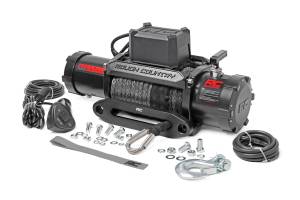 Rough Country Pro Series Winch 9500 lb. Capacity Synthetic Rope  -  PRO9500S