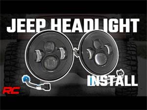 Lights - Headlights - Rough Country - Rough Country LED Headlights  -  RCH5400