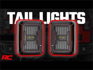 Lights - Tail Lights - Rough Country - Rough Country Tail Lights LED Waterproof Heat Resistant  -  RCH5800