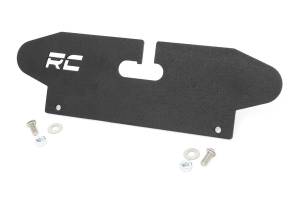 Rough Country License Plate Mount Front Quick Release Hawse Fairlead  -  RS124
