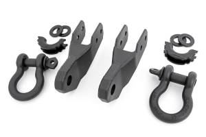 Towing & Recovery - Tow Hooks - Rough Country - Rough Country Tow Hook To Shackle Conversion Kit  -  RS167