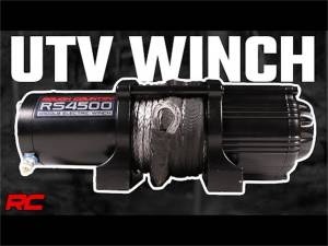 Rough Country - Rough Country Electric Winch w/Synthetic Rope For UTV/ATV  -  RS4500S - Image 4