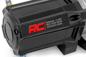 Rough Country - Rough Country Electric Winch 6500LB For UTV Synthetic Rope  -  RS6500S - Image 3