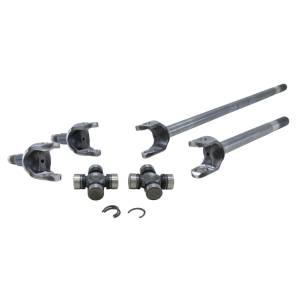 Yukon Gear Yukon Chromoly Front Axle Kit JK Non-Rubicon Dana 30 27/32 Spline 7166 uJoint  -  YA W24170