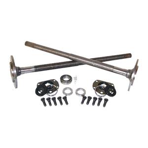 Axles & Components - Axles - Yukon Gear - Yukon Gear One piece axles 76-79 Model 20 CJ7 Quadratrack w/bearings/29 splines kit.  -  YCJQ