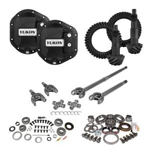 Differentials & Components - Differential Overhaul Kits - Yukon Gear - Yukon Gear Stage 3 Re-Gear Kit upgrades front/rear diffs 24 spl incl covers/fr axles  -  YGK016STG3