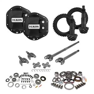 Differentials & Components - Differential Overhaul Kits - Yukon Gear - Yukon Gear Stage 3 Re-Gear Kit upgrades front/rear diffs 24 spl incl covers/fr axles  -  YGK017STG3