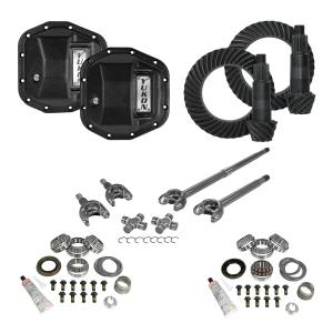 Yukon Gear Stage 3 Re-Gear Kit upgrades front/rear diffs 28 spl incl covers/fr axles  -  YGK065STG3