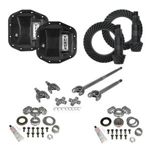 Yukon Gear Stage 3 Re-Gear Kit upgrades front/rear diffs 28 spl incl covers/fr axles  -  YGK068STG3