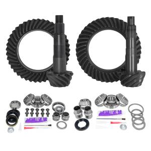 Yukon Gear Ring/Pinion Gear Kit Package Front/Rear with Install Kits-Toyota 8.4/8in.IFS  -  YGKT005-410-4